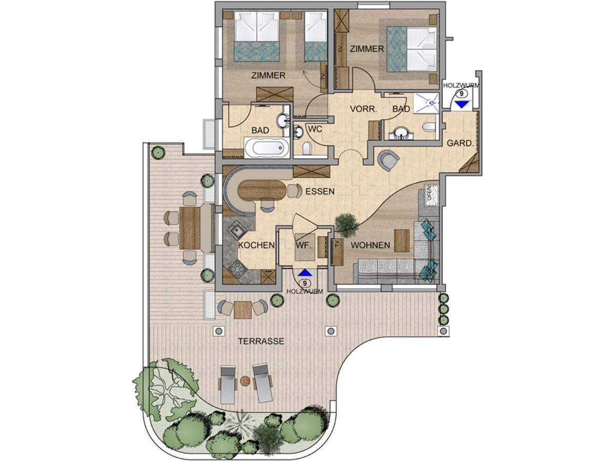 Appartements Schedererhaus Going am Wilden Kaiser Екстер'єр фото